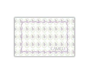 Purple Floral Placemat