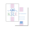 Preppy Stripe Bag Tag