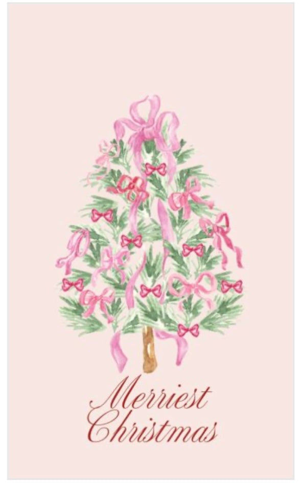 Pink Tree Gift Tags