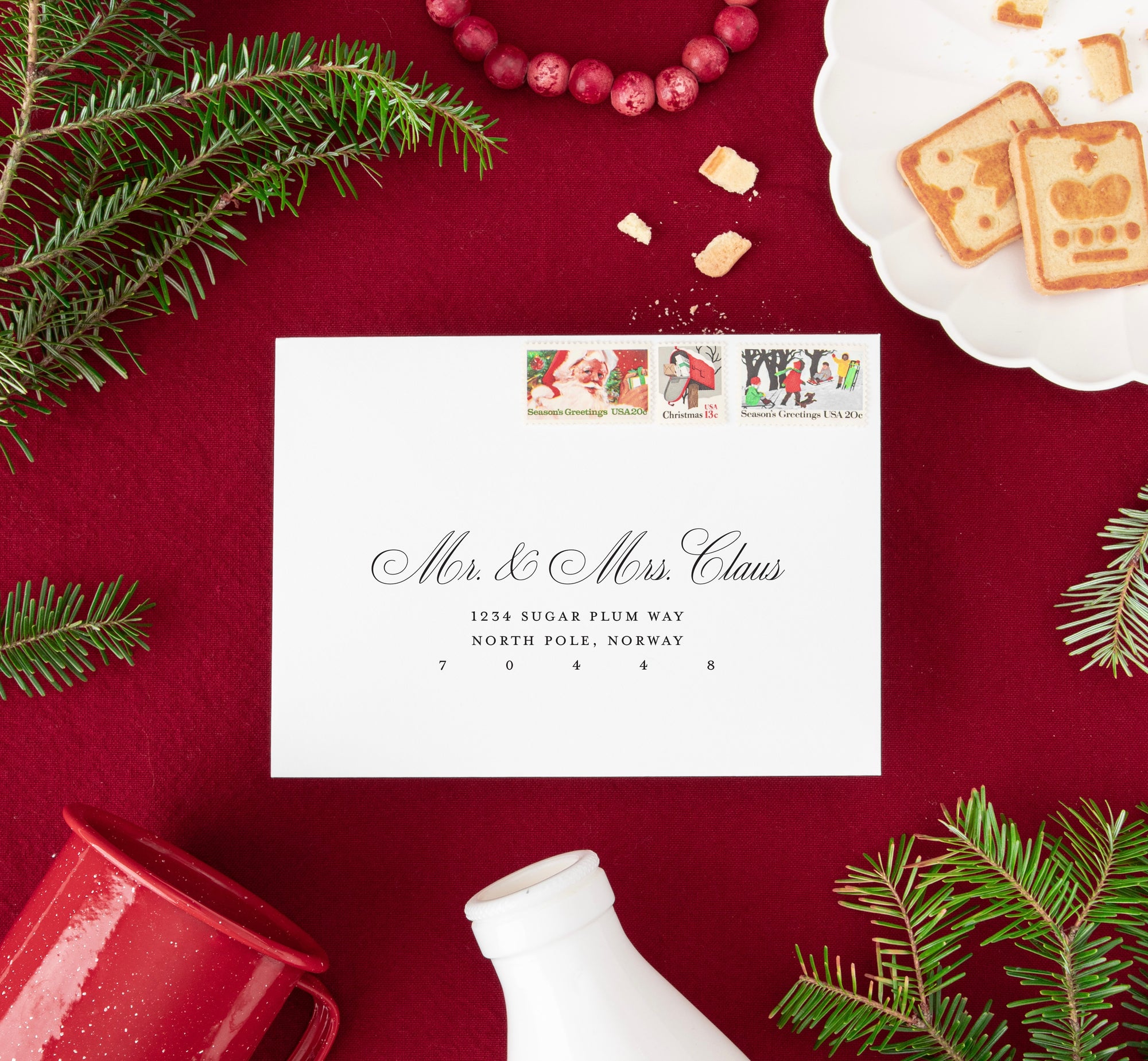 Holiday Recipient Address Printing