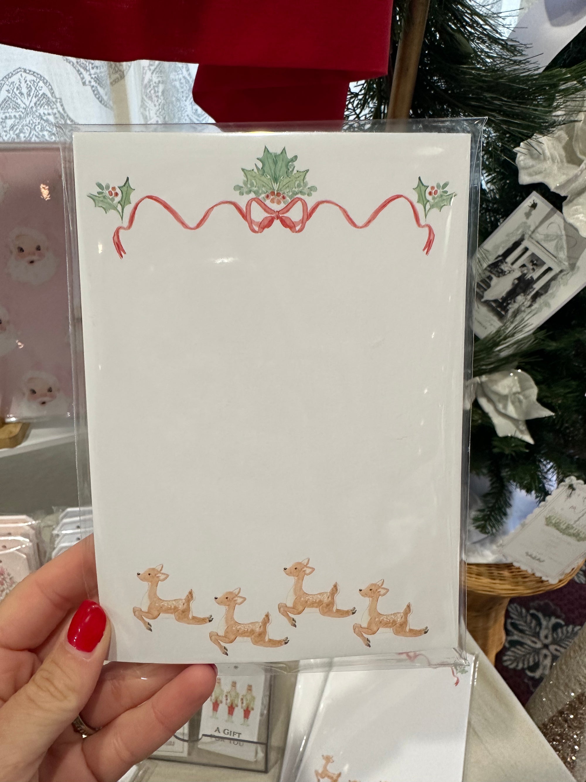 Reindeer Notepads