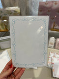 Blue Bow Border Notepads