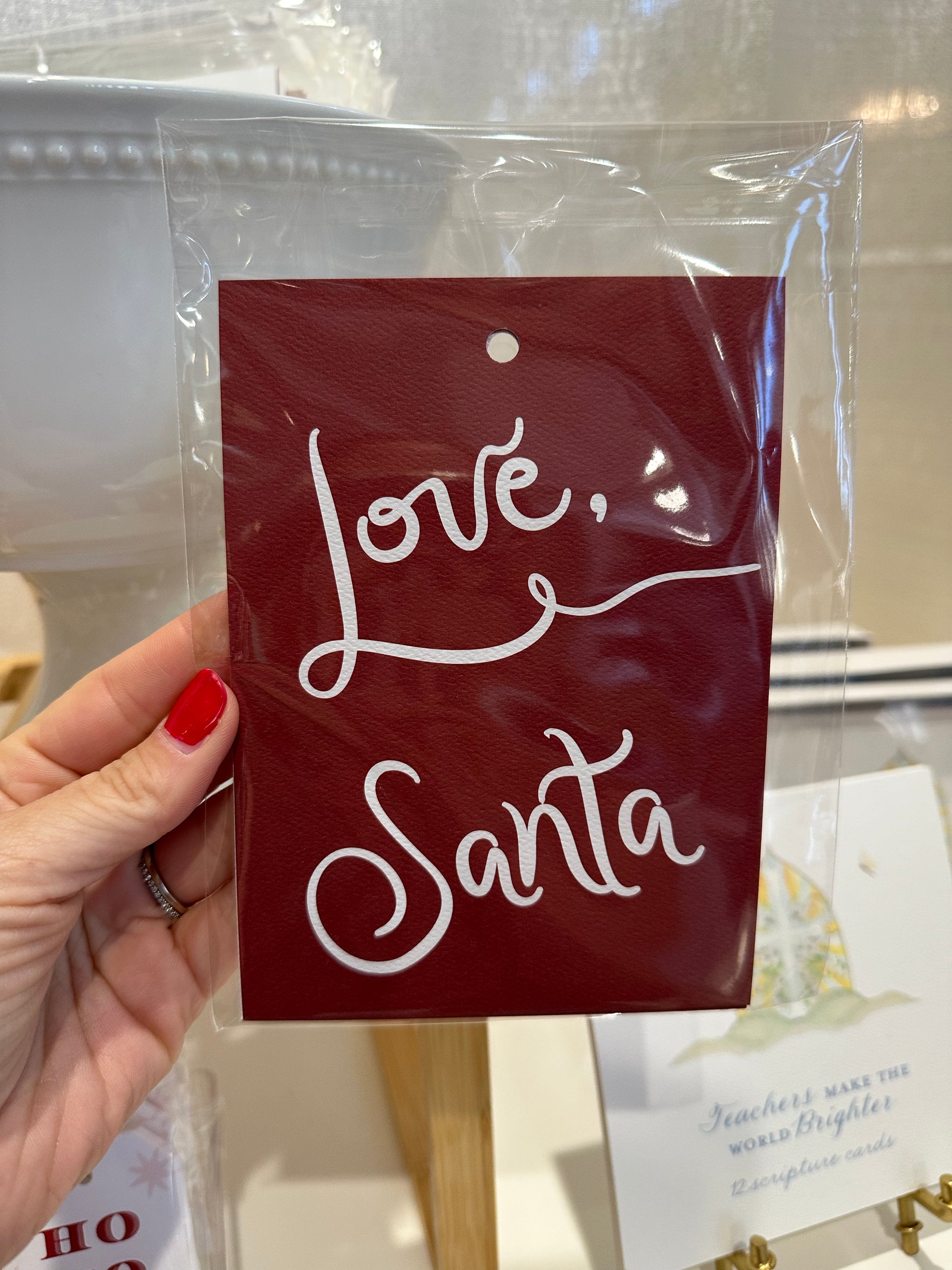 Santa Tags