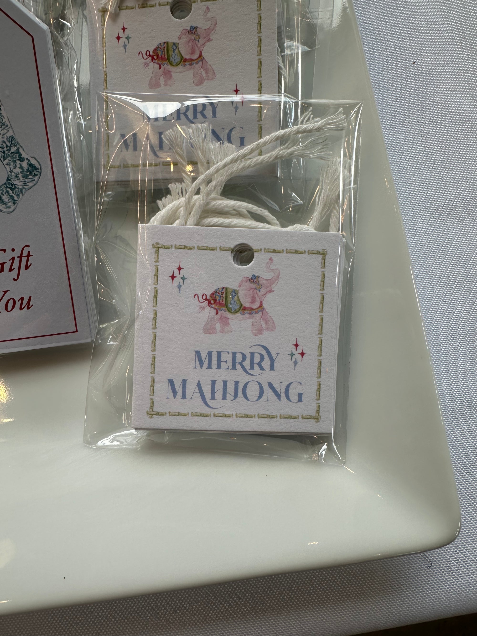 Merry Mahjong Gift Tags