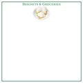 Beignets and Groceries Notepad