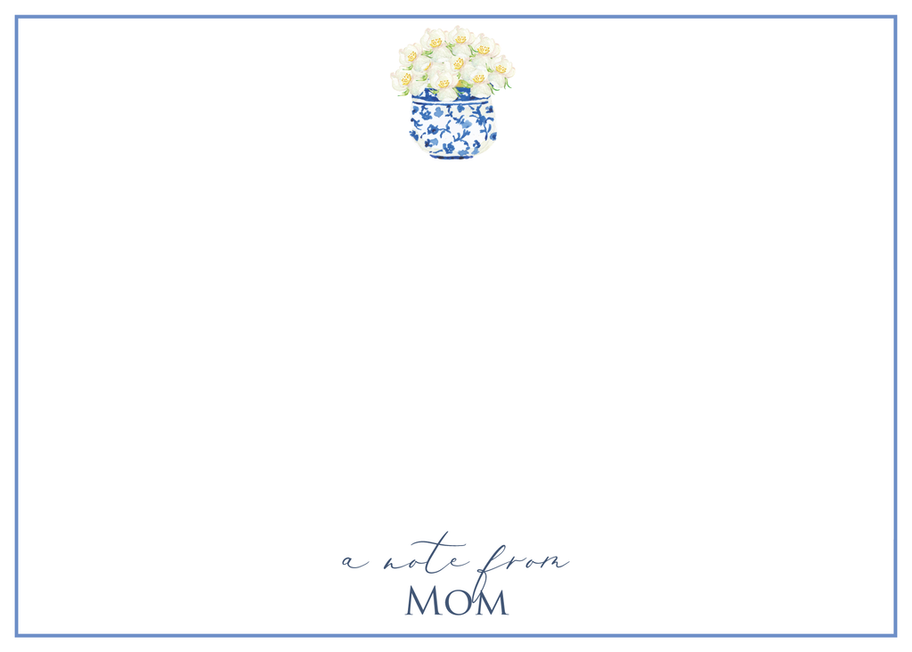 Blue Vase Gift Set