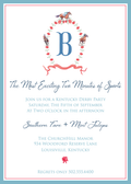 Derby Crest Invitation
