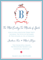 Derby Crest Invitation