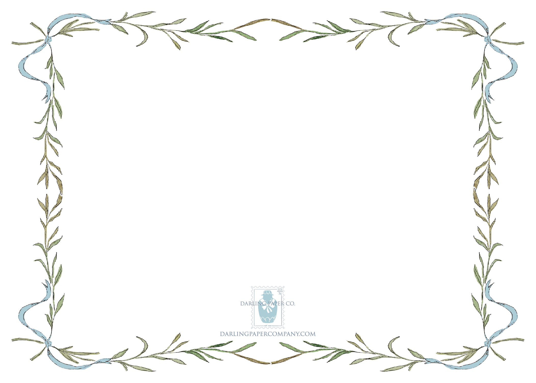 From the Nursery of Boy Notecards