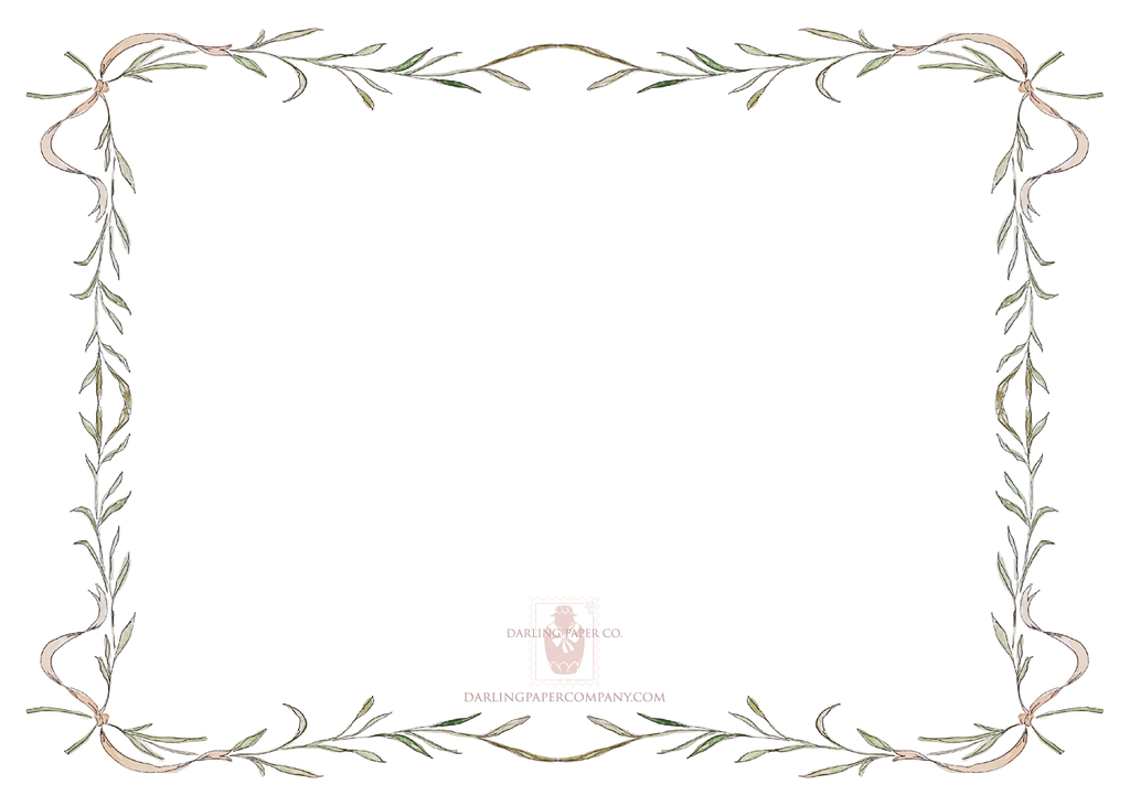 From the Nursery of Girl Notecards