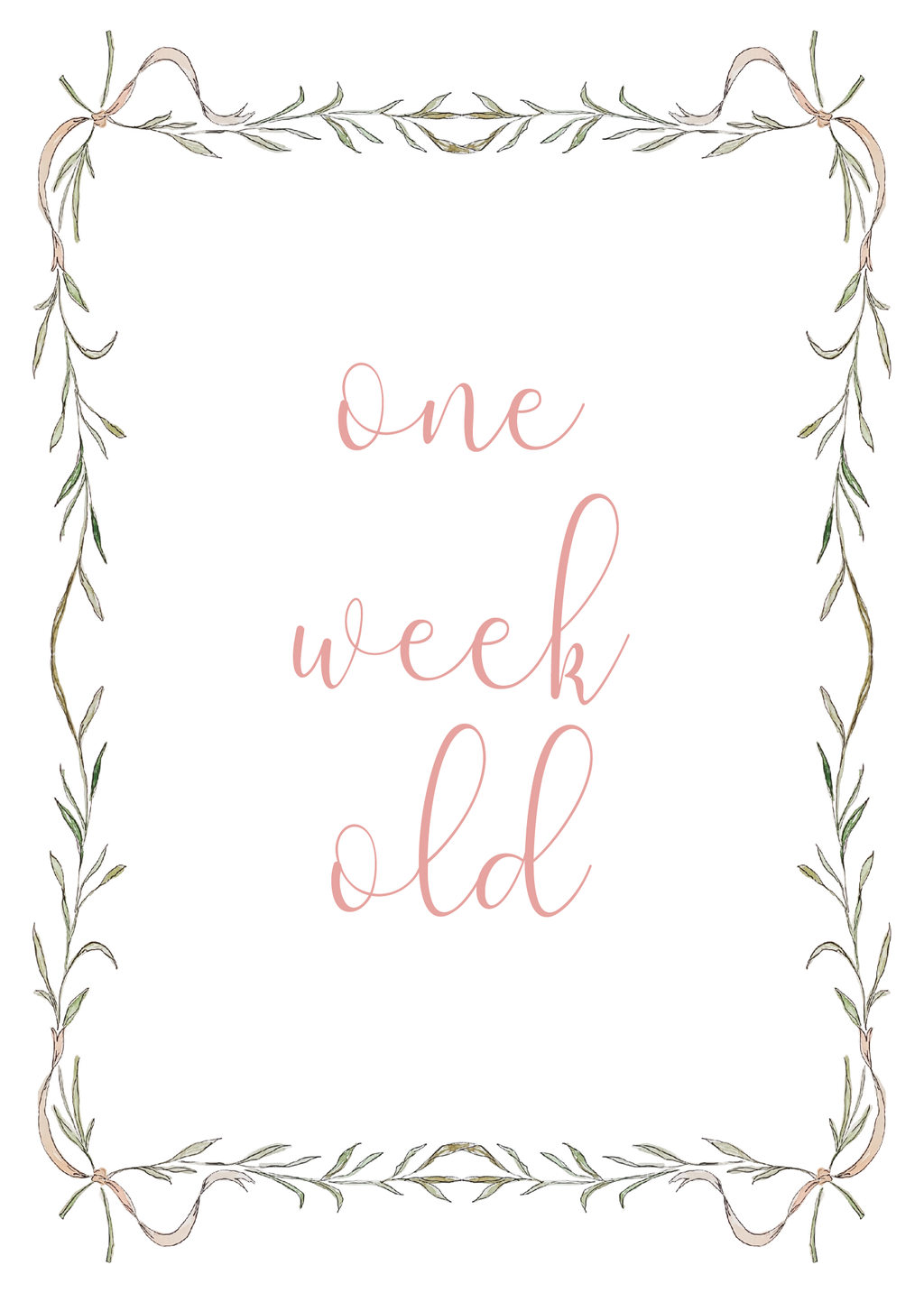 Girl Milestone Cards