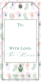 For your Pink Mistle-toes Gift Tag