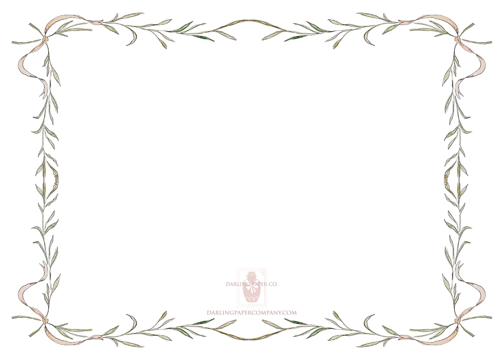 Pink Pre-written Thank You Cards